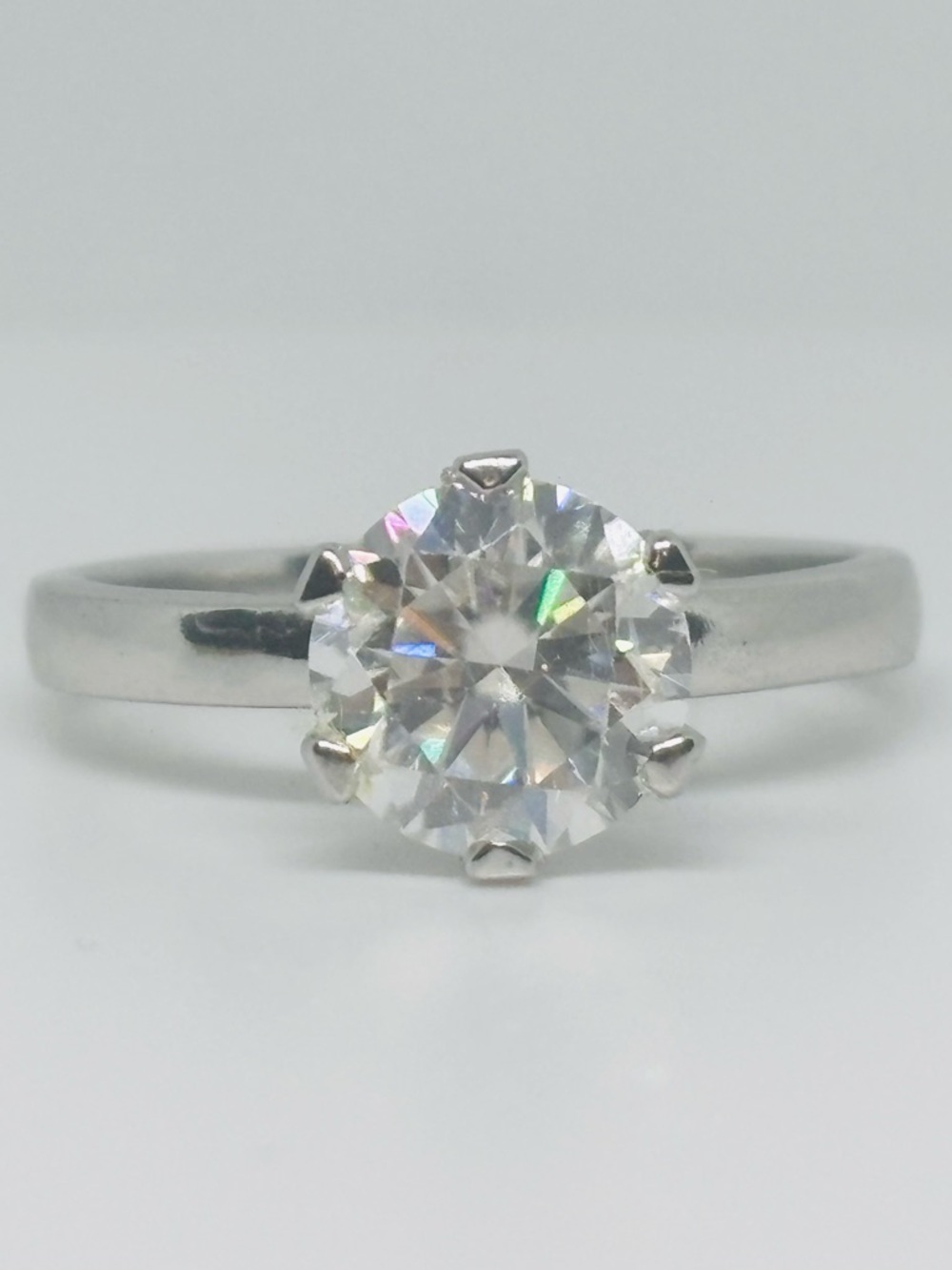 3ct MOISSANITE Ring Size 9